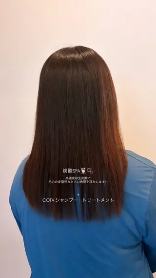 セミロング bisou kumiのヘアスタイル