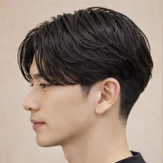 パーマ メンズ メンズ清潔感のプロ 💈メンズパーマ藤田のヘアスタイル