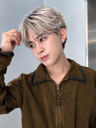 カラー メンズ LARK/メンズ特化 /シバヤ ユウキのヘアスタイル