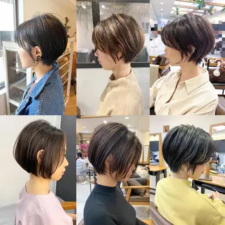 ショート SNS撮影用 髪質改善モデル募集のヘアスタイル