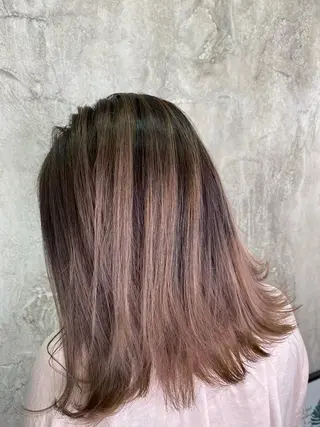 ロング カラー 寺門 拓馬のヘアスタイル