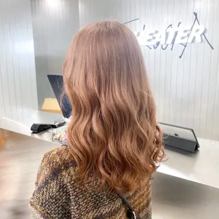 カラー ミルクティー・透明感 🏹REN🏹のヘアスタイル