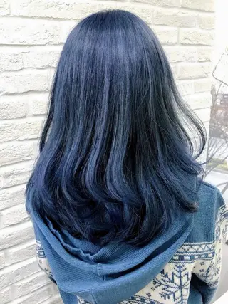 セミロング カラー 白髪ぼかし大人メンズ 根本零のヘアスタイル