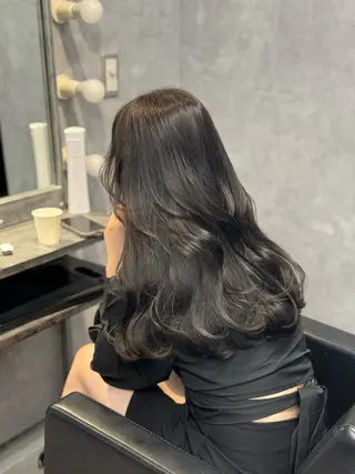 ロング 透明感カラー🇰🇷 レイヤー✨桑原　研太のヘアスタイル