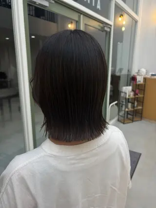 ミディアム 伊藤 ゆいなのヘアスタイル