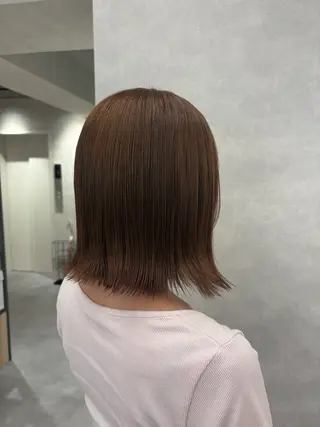 ミディアム カラー ピンクカラーアレンジ 🩷AYANA🩷のヘアスタイル
