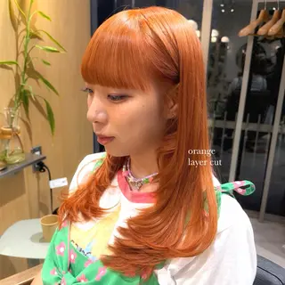 ロング カラー 🌈艶ハイトーン🌈 心を込めます🤝涼介のヘアスタイル