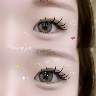 マツエク・マツパ Bianca 川越店 nakaniwaのマツエク・マツパデザイン