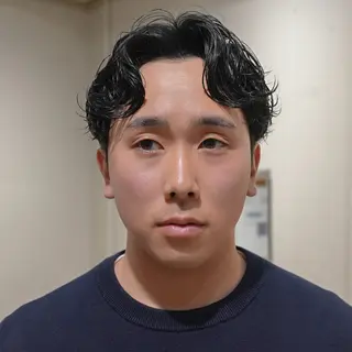 パーマ メンズ メンズカット|パーマ 💇🏻武藤龍之介のヘアスタイル