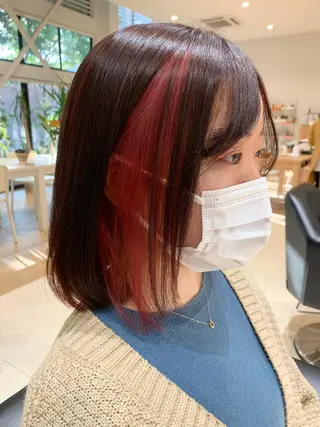 ショート カラー 🌈miu miu hair✂️💕のヘアスタイル