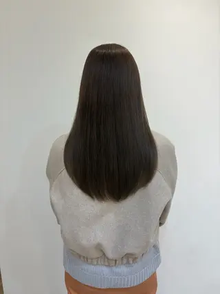 ロング カラー 加藤 七夕奈のヘアスタイル