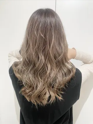 セミロング カラー パーマ ヘアアレンジ メンズ キッズ kotona 🤍miuraのヘアスタイル