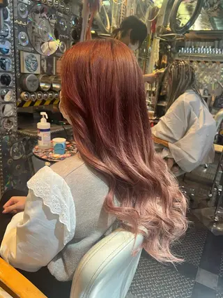 ロング カラー KOYA コヤのヘアスタイル