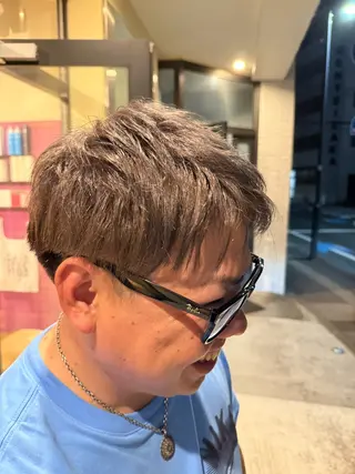 ショート カラー メンズ ma naのヘアスタイル