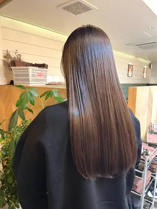 〈ボブ〉縮毛矯正 船橋駅5分/鈴木杏美のヘアスタイル