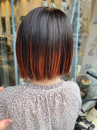 ショート カラー カナザワ アリッサのヘアスタイル