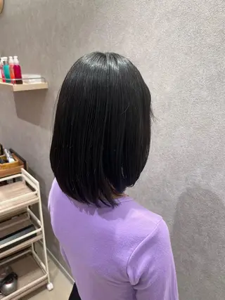 ミディアム 巖本 真希のヘアスタイル
