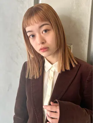 ショート カラー 💎透明感カラー特化 💎TAISEIのヘアスタイル