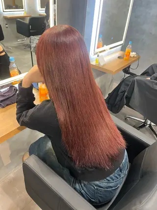 カラー 札幌ブリーチなし 👑ヒリュウのヘアスタイル