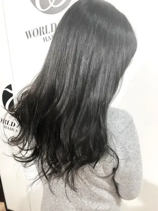 カラー 夜23時まで予約🉑 reverieあきらのヘアスタイル