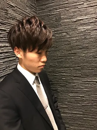 ミディアム メンズ 横田 大和のヘアスタイル