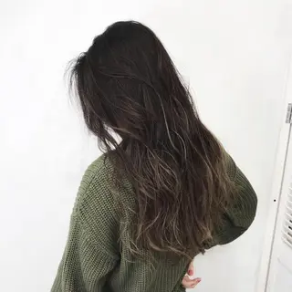 ロング カラー LUSTRE クロサワのヘアスタイル