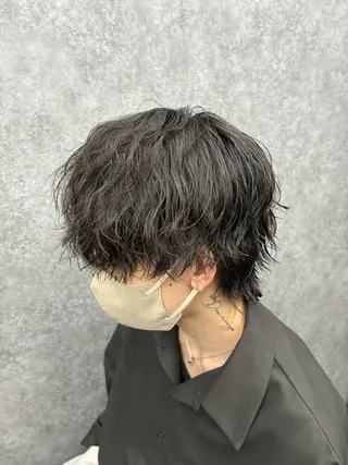 パーマ メンズ シャドウパーマ特化 🩵Chisatoのヘアスタイル