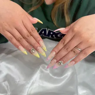 セミロング Ashliy大宮♡ アシュリーのネイルデザイン