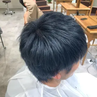 ショート カラー メンズ navile原宿 yumaのヘアスタイル