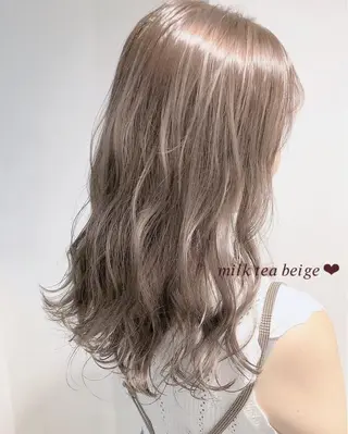 ロング カラー ヘアアレンジ ayaka 🍨のマツエク・マツパデザイン
