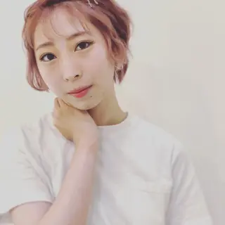 ショート ヘアアレンジ リリー /Men's/パーマのヘアスタイル