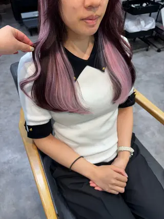 ミディアム シールエクステ横浜 🐏☁️miminaのヘアスタイル