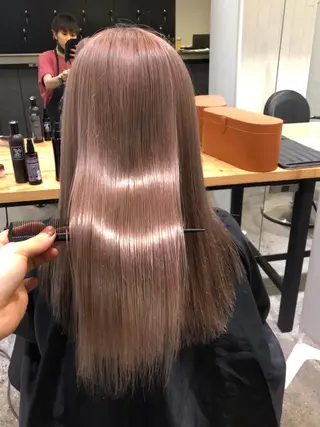 ロング カラー マツエク・マツパ 🧸ハイトーン🧸 ゆっきー🧸のヘアスタイル