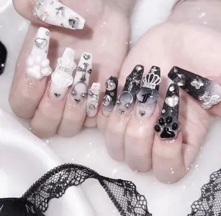 ネイル Lee Nails チップ長さだし専門店のネイルデザイン