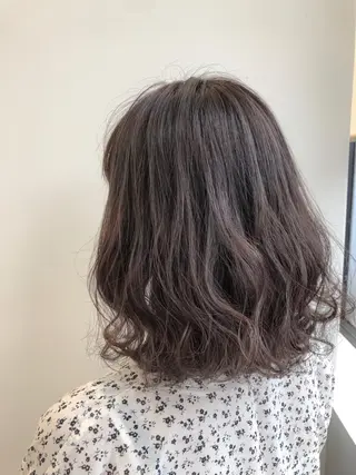 ミディアム カラー 【透明感、艶髪】西村 有司のヘアスタイル