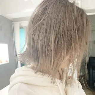 ミディアム カラー ヘアアレンジ 🌿ショート🌿 パーマ🌿淳平のヘアスタイル
