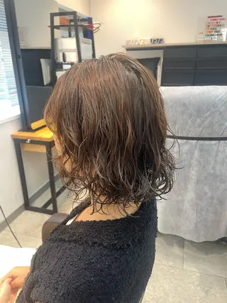 ショート パーマ 愛されショート 六本木/佐藤ゆり🎀のヘアスタイル
