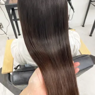 セミロング カラー パーマ ヘアアレンジ メンズ mona/ ストレートスタイル✨のヘアスタイル