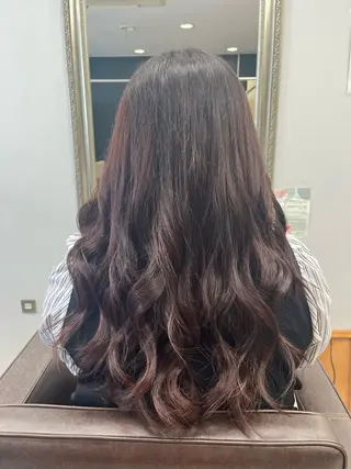 ロング 産休の為お休みです! 小島凜のヘアスタイル