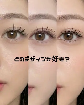 マツエク・マツパ アイマジック 新宿店のマツエク・マツパデザイン