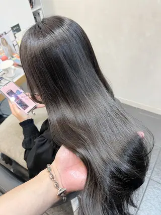 カラー グレージュ/髪質改善 Yamato.hのヘアスタイル