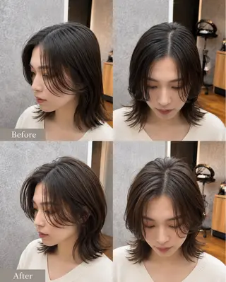ミディアム cocoa船橋🦄 chinamiのヘアスタイル