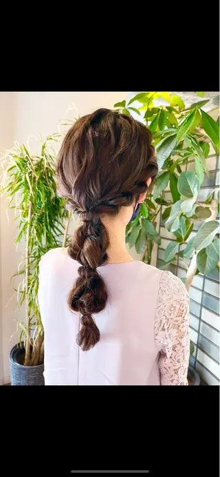 ロング EIGHTSOL博多 筑紫口店 溝口里穂のヘアスタイル