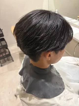 メンズ N°大分透明感カラー 三浦のヘアスタイル