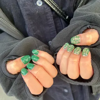 ネイル なぽ ❤︎長さだし / 韓国nailのネイルデザイン