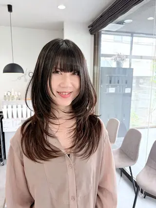ロング CIEN lime YASUのヘアスタイル