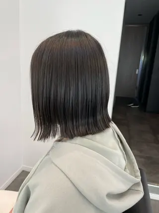 ミディアム カラー ヘアアレンジ 山﨑 優真のヘアスタイル