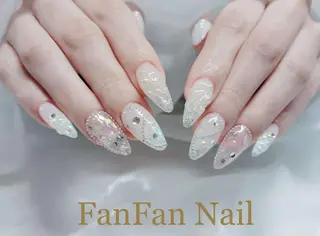 ネイル FanFan 長さ出し専門のネイルデザイン