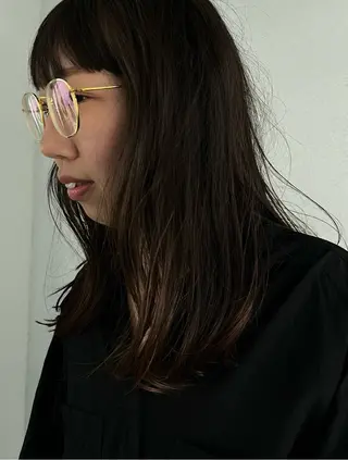 セミロング OHASHI HANAMIのヘアスタイル