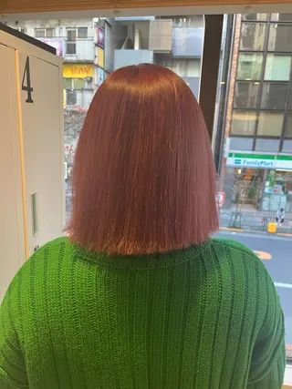ショート カラー 新宿ハイトーン/ 透明感✨吉松大輝のヘアスタイル